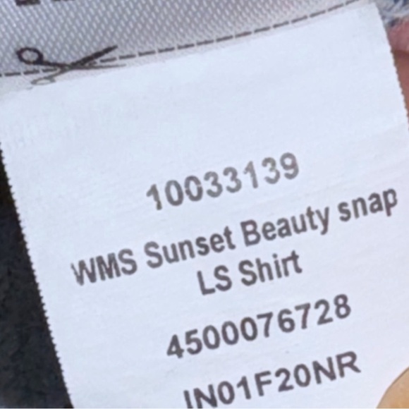 ARIAT WOMEN'S R.E.A.L. SUNSET BEAUTY L/SLEEVE WESTERN SHIRT SZ 3X RODEO COWGIRL - Picture 11 of 13